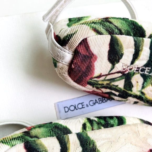 Dolce & Gabbana Rose Print Pre-Walkers - Picture 8 of 12